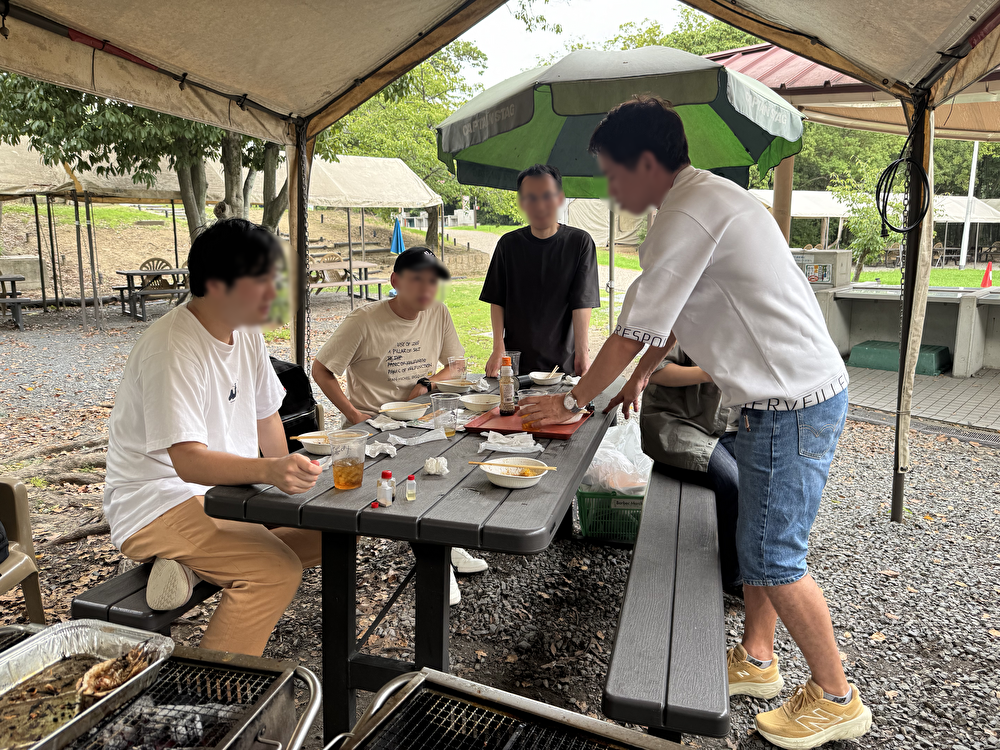 BBQの様子4